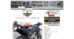 Desktop Screenshot of highland.racing.gs